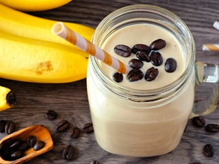 kahveli muzlu smoothie